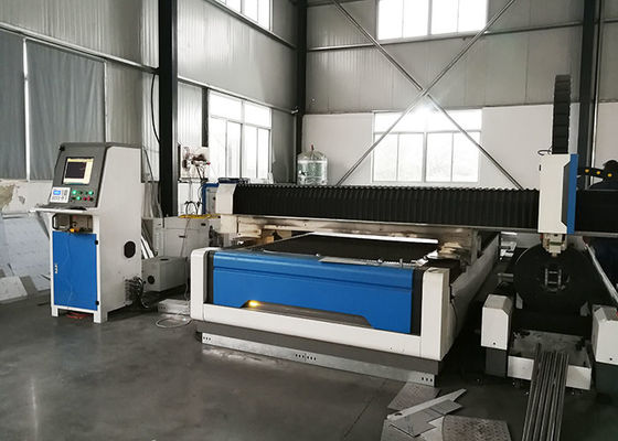kwaliteit  2KW-40KW Tube and Plate Integrated Fiber Laser Cutting Machine fabriek