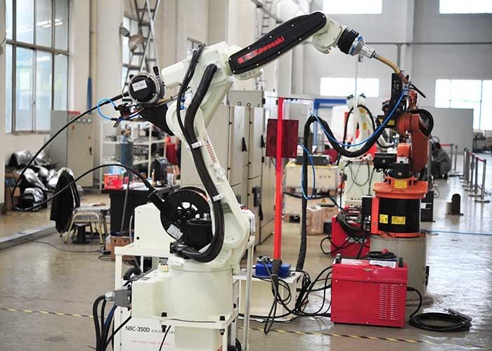 Systemen van de roestvrij staal de Robotachtige Automatisering, Auto het Lassenmachine van het Uitlaatpijp Robotachtige Wapen