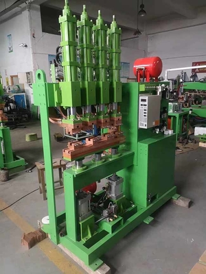 Machine van het de Draad de Automatische Lassen van de ijskastcondensator 150KVA Multi Hoofd380v