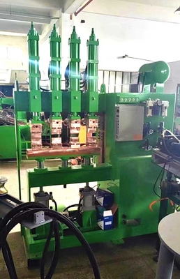 Machine van het de Draad de Automatische Lassen van de ijskastcondensator 150KVA Multi Hoofd380v