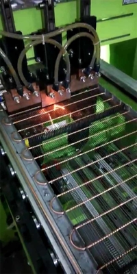 Machine van het de Draad de Automatische Lassen van de ijskastcondensator 150KVA Multi Hoofd380v