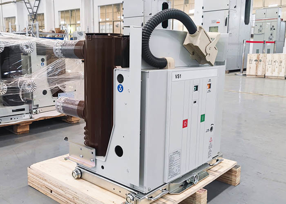 12KV binnen Terugtrekbare Vacuümstroomonderbreker1250a VCB Hoogspanning AC voor Mechanisme
