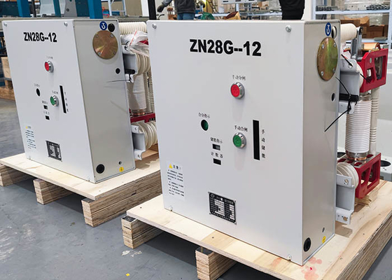 ZN28G - 12 Binnen Vacuümstroomonderbrekerac 50HZ 12KV Nominale spanning In drie stadia