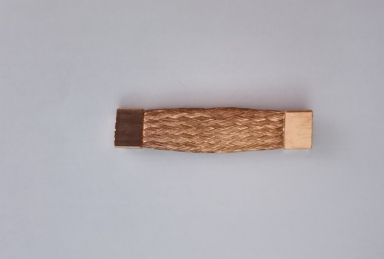 Gevlochten flexibele koperen connector Aangepaste koperen rail CE ISO CCC