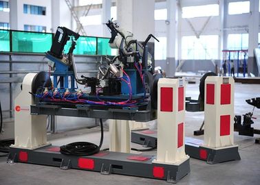 Robotsweissystemen voor elektrische fiets / motorfietsframe RWS-serie Robotsweisstation met 6-assige Kawasaki-robotarm