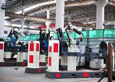 Machine van het auto de Delen Geautomatiseerde Lassen, van de LEIDENE Inrichtingen van het het Scherm de Robotachtige Lassen Aanrakingskleur