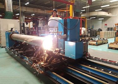 Plasma CNC van de buis het Snijdende Lijn de Snijmachine van het Machine/cnc4-800-6 Pijp Plasma