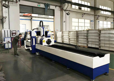 Automatische CNC van het het Roestvrije staalmetaal van de Pijpsnijmachine de Vezellaser 380V/50Hz