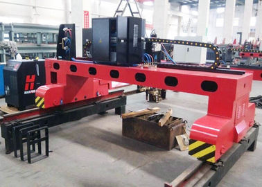 Cnc-4000X12000 Brugtype Gas en Plasmasnijmachine 1 Gastoorts 1 Plasmatoorts