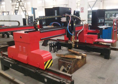 Cnc-4000X12000 Brugtype Gas en Plasmasnijmachine 1 Gastoorts 1 Plasmatoorts