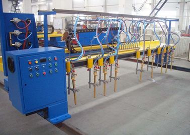 4000X8000mm de Snijmachine van het Strookgas voor h-Straalproductielijn (9+1)
