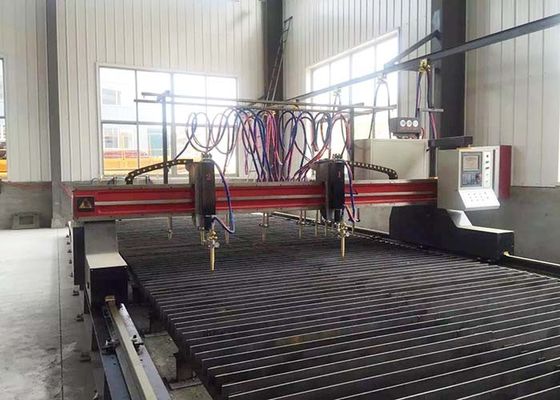 CNC Brugtype Strookvlam en Plasmasnijmachine voor h-Straalproductielijn