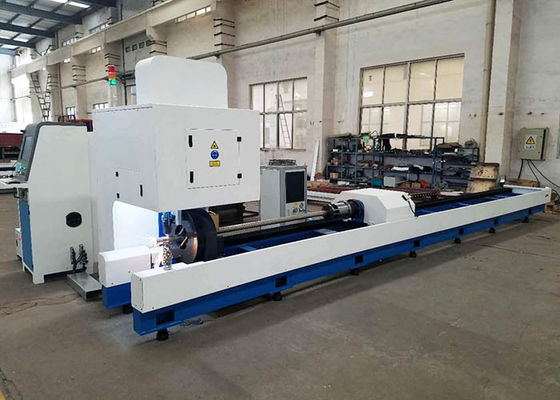 Hoge Efficiëntie CNC Pijp Snijmachine 3000W Waterkoeling Gegalvaniseerd IJzer