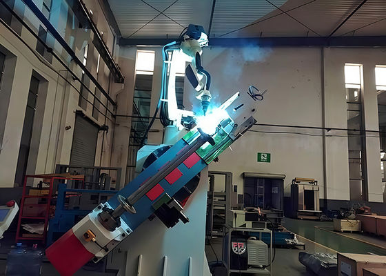 300A de gemengde Systemen van het Gas Robotachtige Lassen voor As 0.81.4mm van de Roltrapstap Draaddiameter