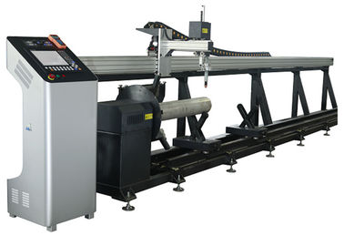 CNC van buis Hoofd 2 As de Pijpsnijmachine van het Plasma Vloeistaal met Panasonic-Motor