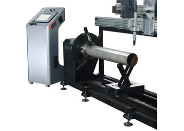 CNC van buis Hoofd 2 As de Pijpsnijmachine van het Plasma Vloeistaal met Panasonic-Motor